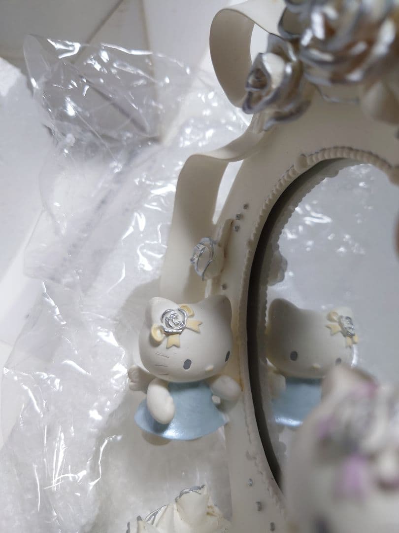 激レア 平成レトロ エンジェルキティー ミラー 壁掛けフック ウォール フック
