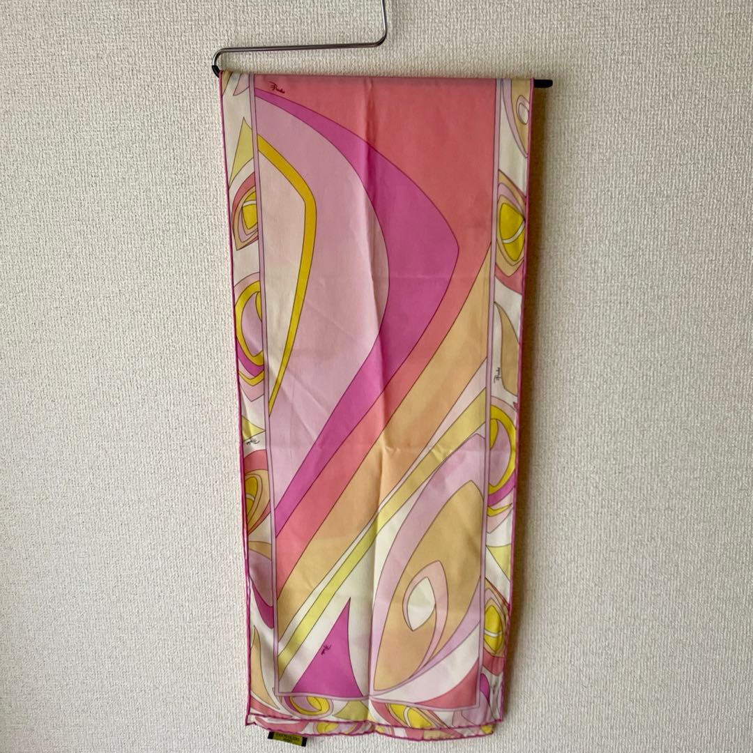 【希少美品】Drawer購入 EMILIO PUCCI ロングスカーフ トレンド