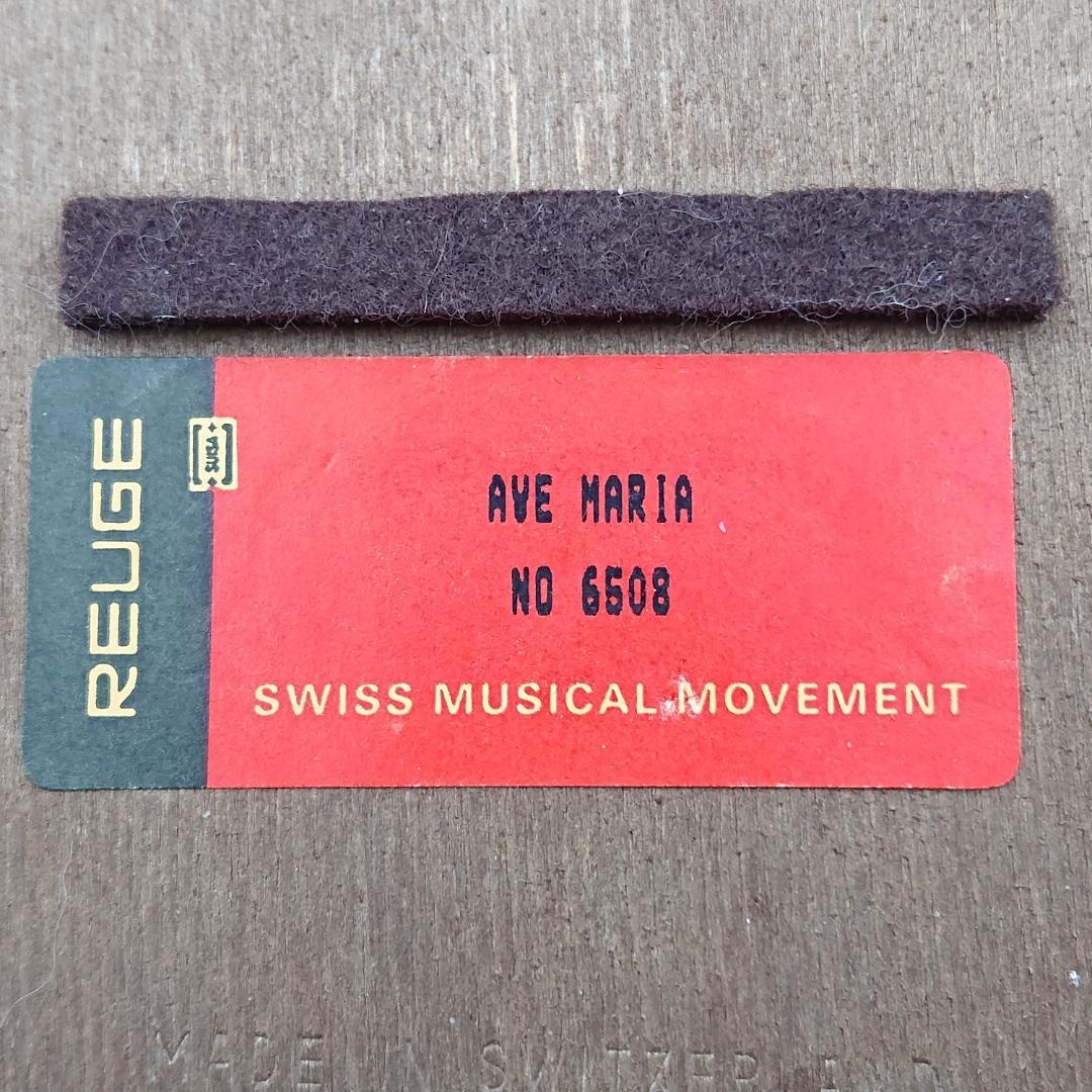 リュージュREUGE壁掛オルゴール×街角の聖母×シューベルト アヴェ・マリア