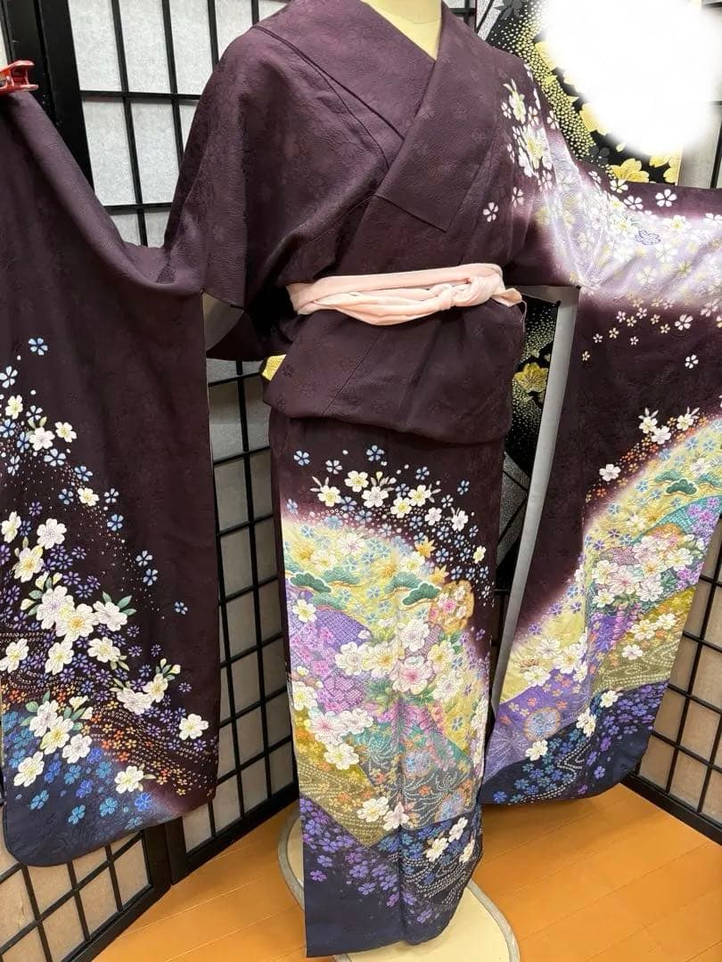 の*の様 振袖Adam&Eve（着物のみ）