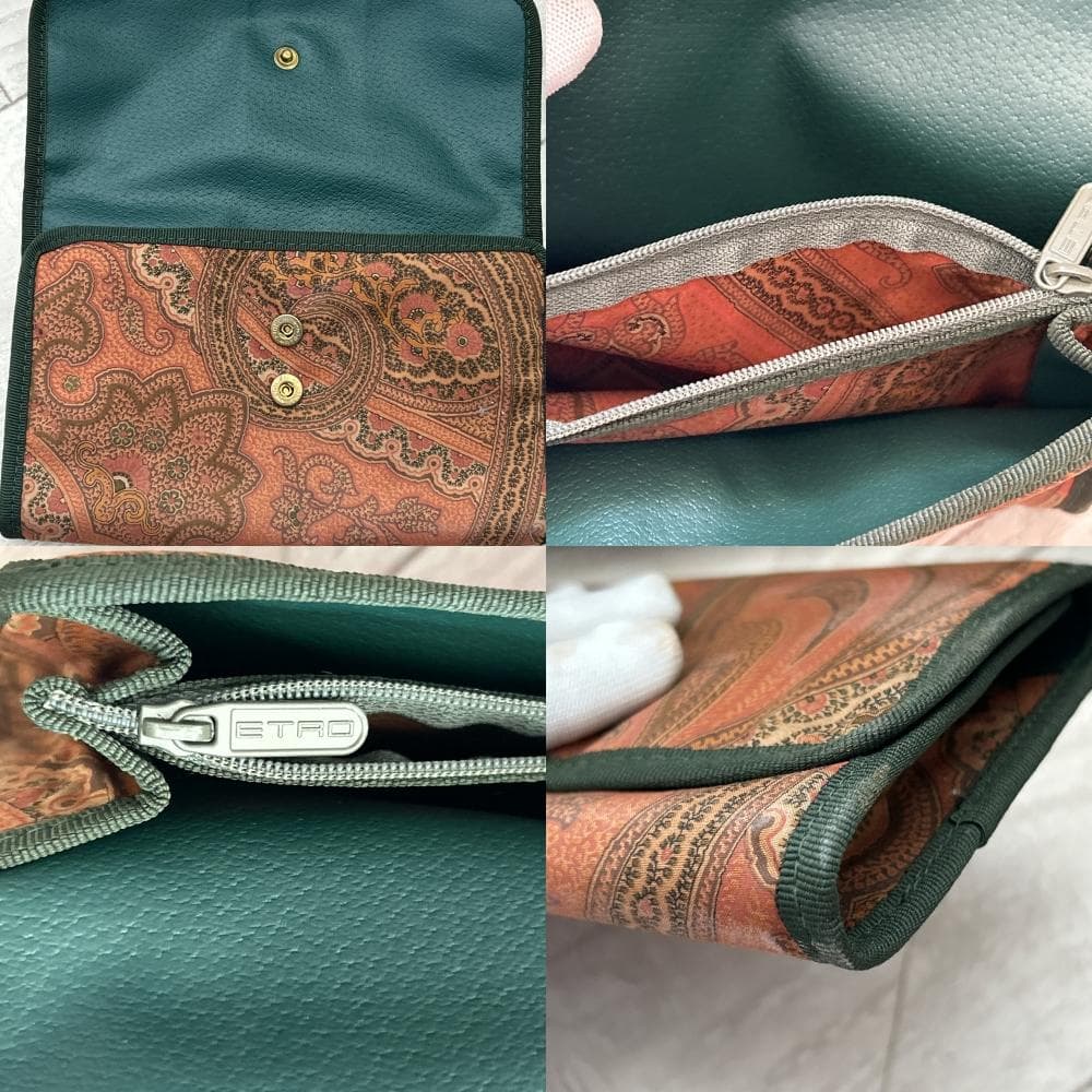 エトロ　ETRO ショルダーバッグ＆ポーチ 2点　まとめセット！　ペイズリー