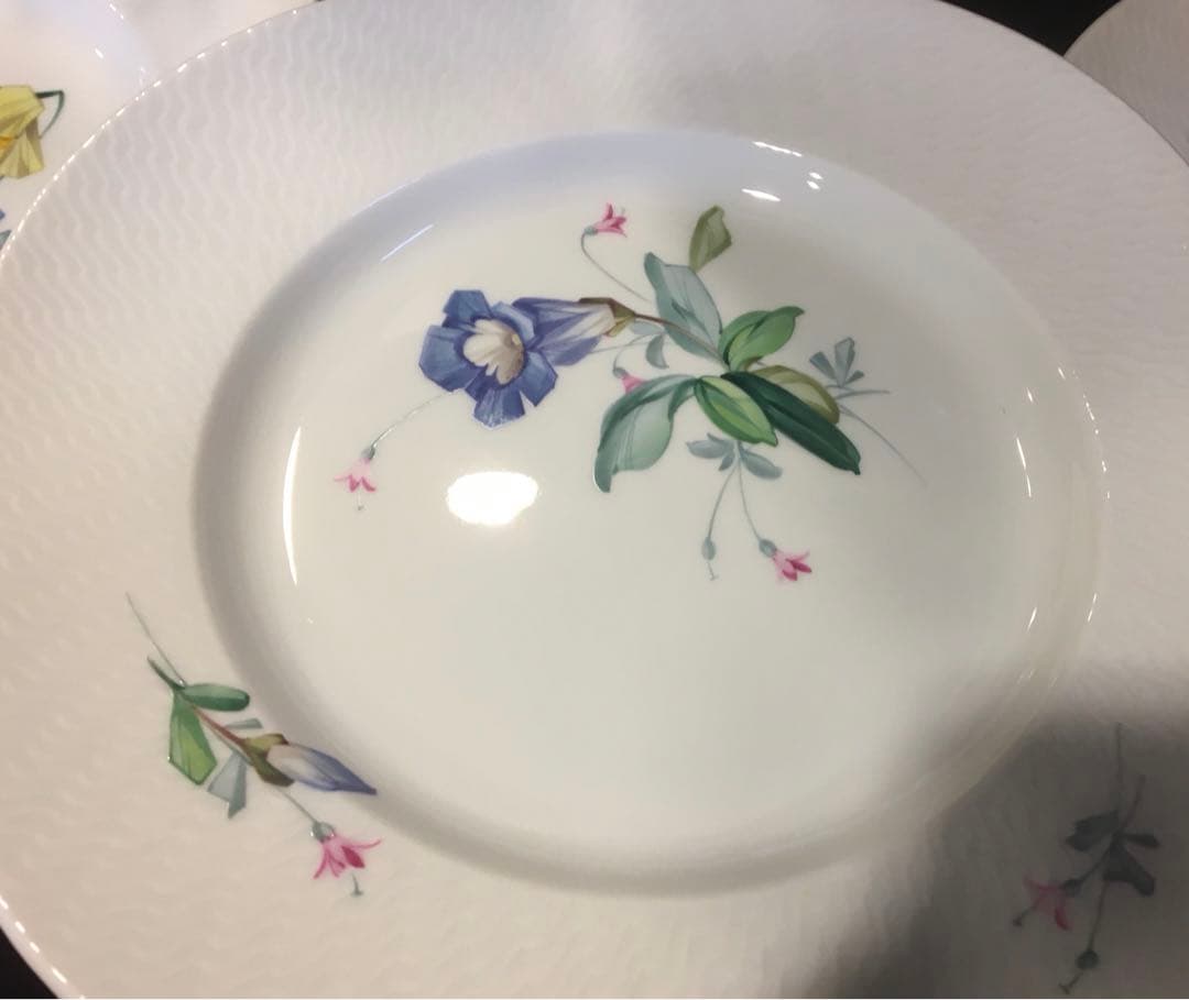 5種類⭐️マイセン⭐️アルペンフローラプレート