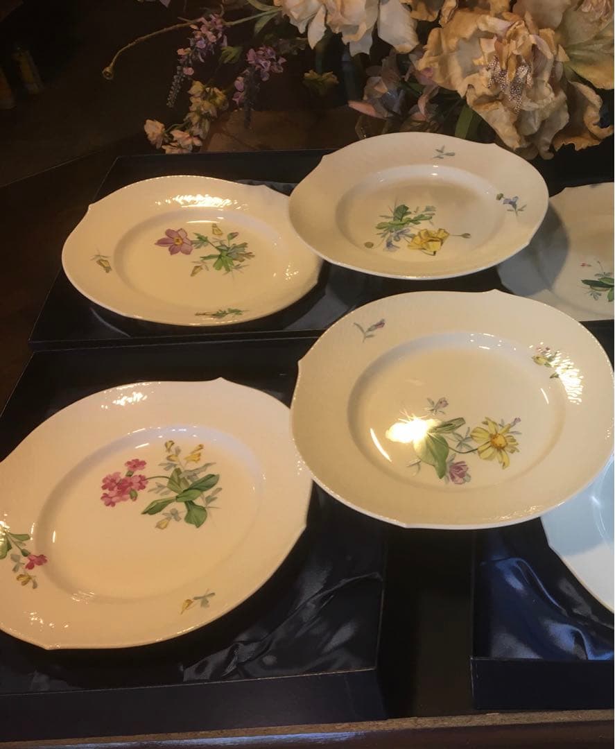 5種類⭐️マイセン⭐️アルペンフローラプレート