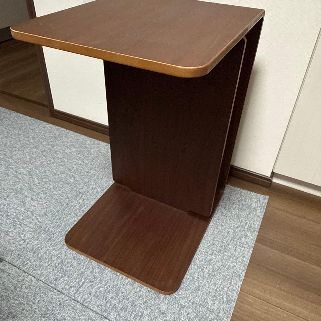 ケユカ　木製 サイドテーブル