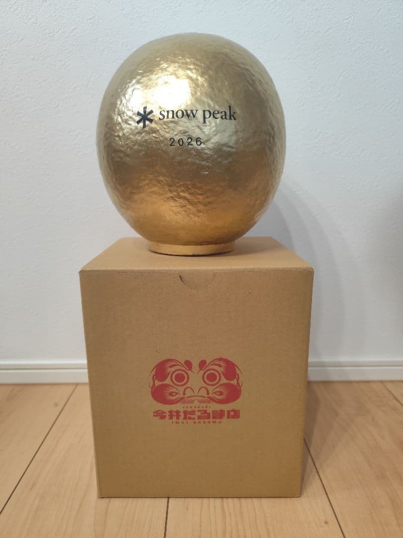 スノーピーク 2026年 ゴールドダルマ