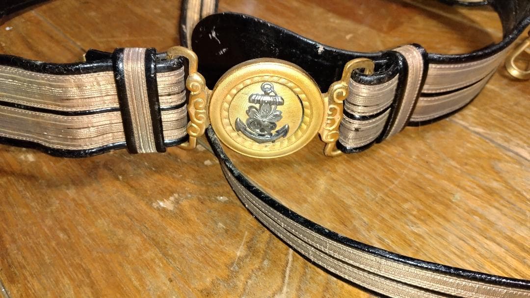 日本海軍　佐官　正刀帯　海軍士官　軍刀　海軍短剣