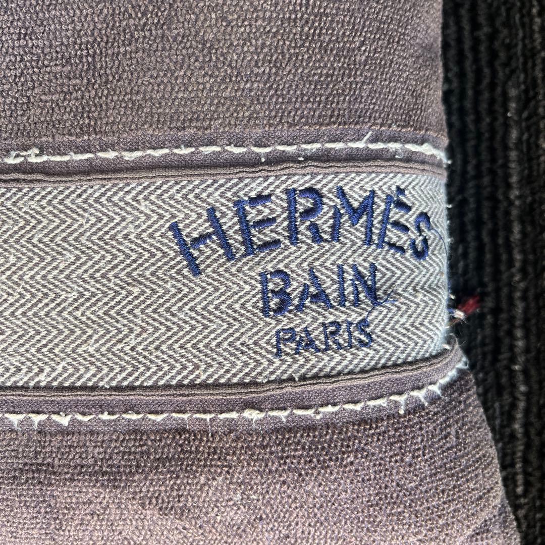 HERMES Bain クッション ブラウン