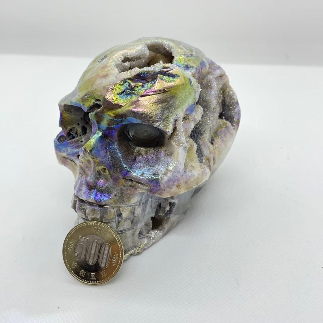 オーラクォーツスカル