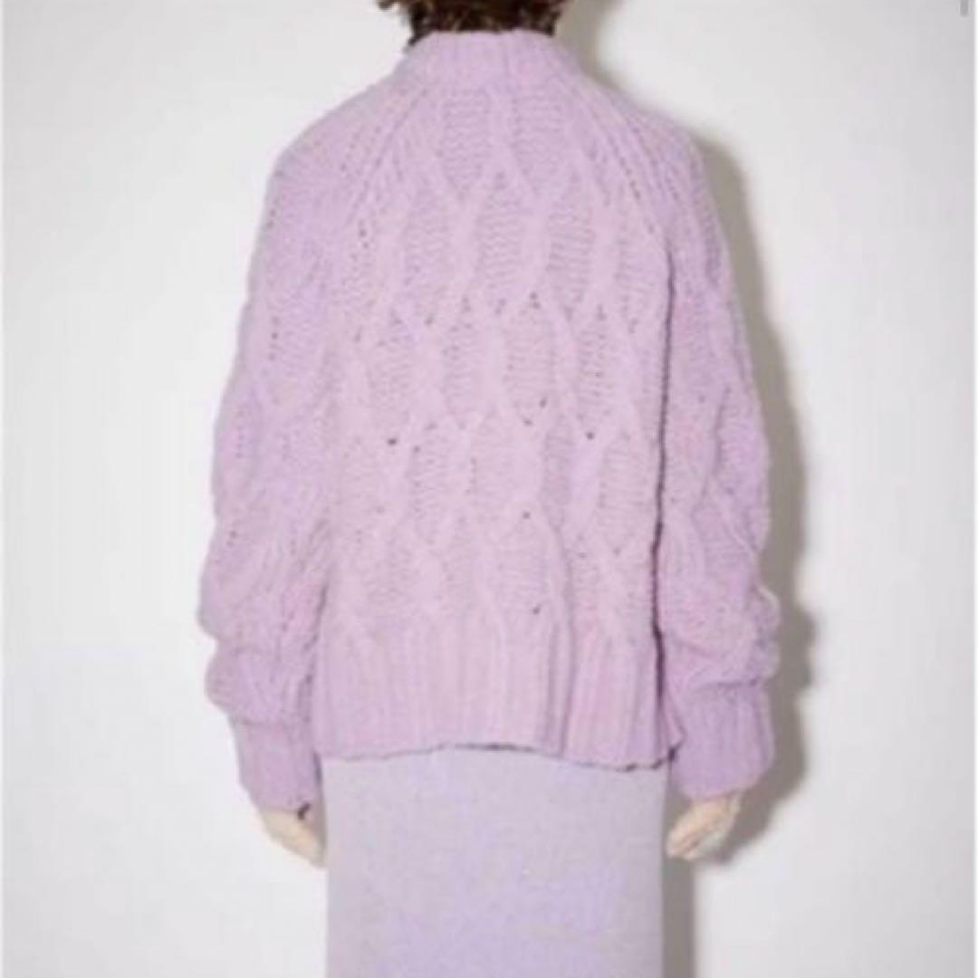最終値下【美品】アクネ　Acne Studios ケーブルニット　モヘア