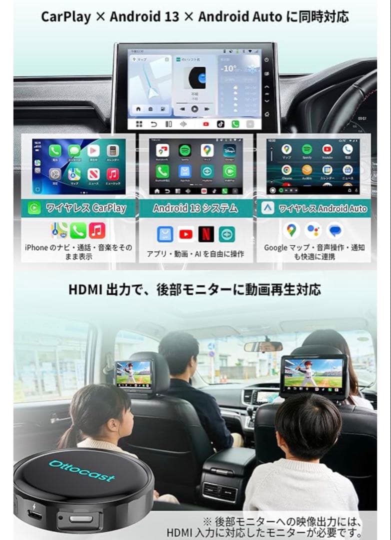 Ottocast P3 Pro オットキャスト OttoAibox