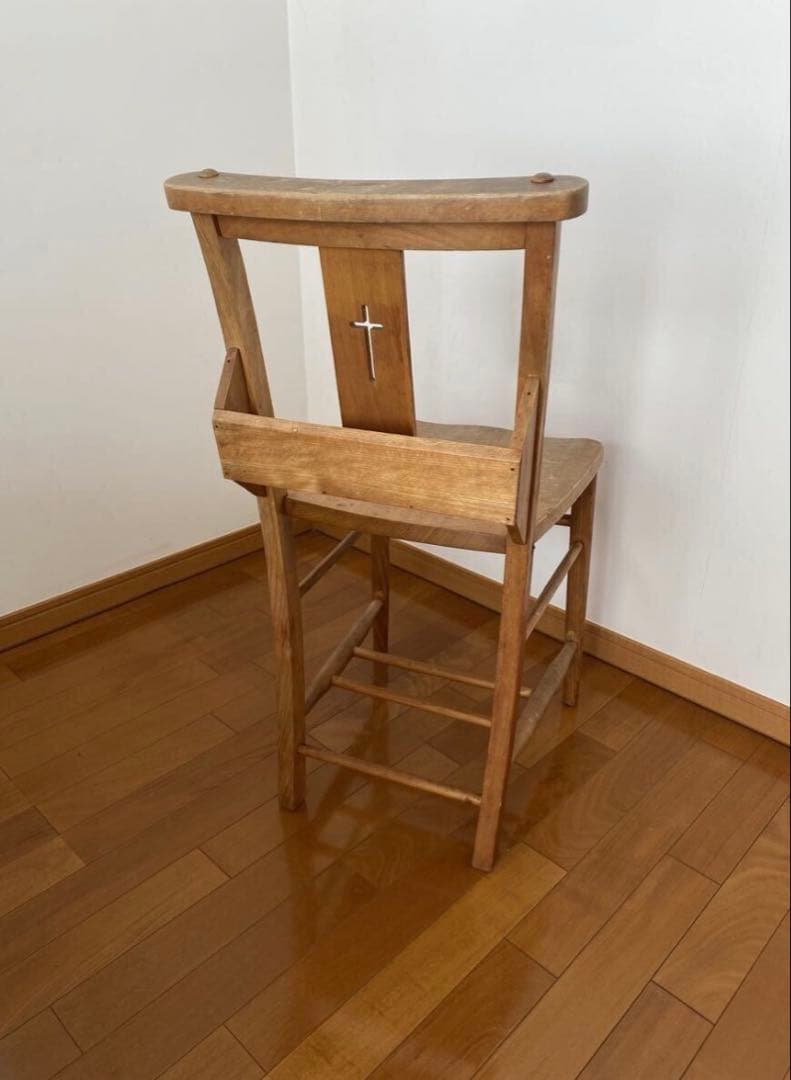 イギリスアンティーク チャーチチェア 教会