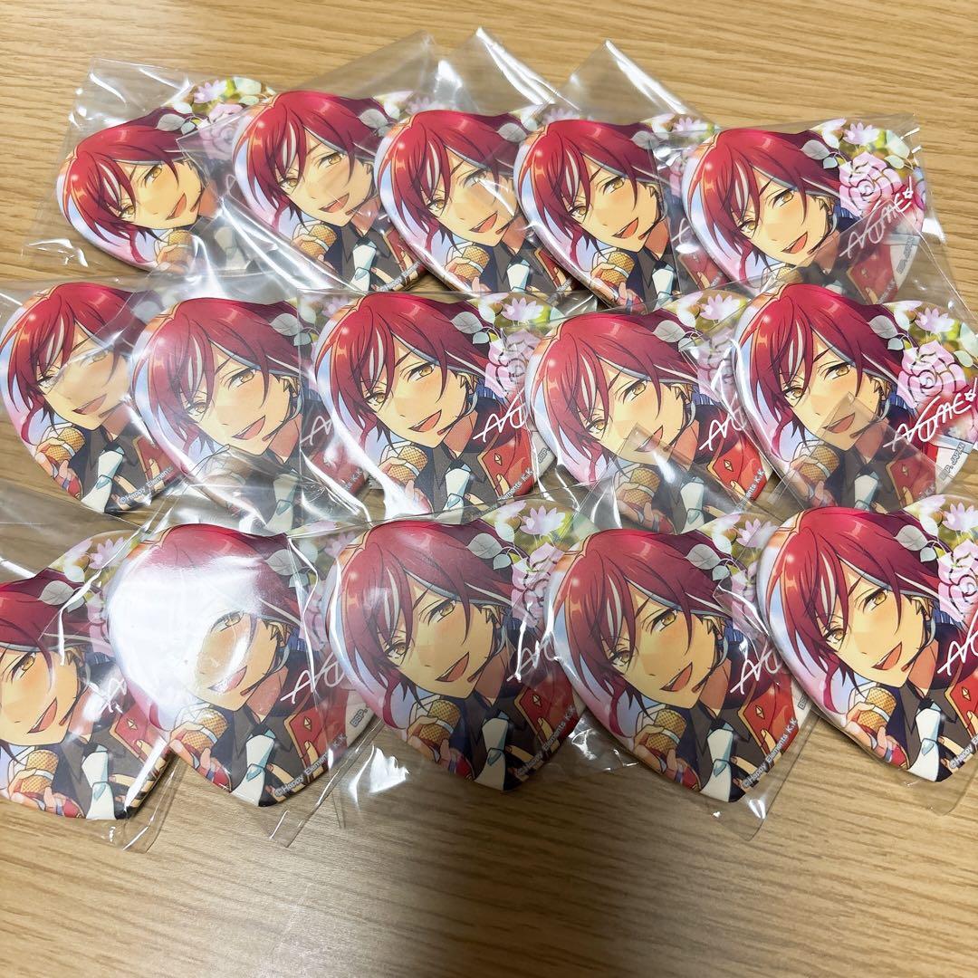 あんスタ 缶バッジ 逆先夏目 ハート とるパカ