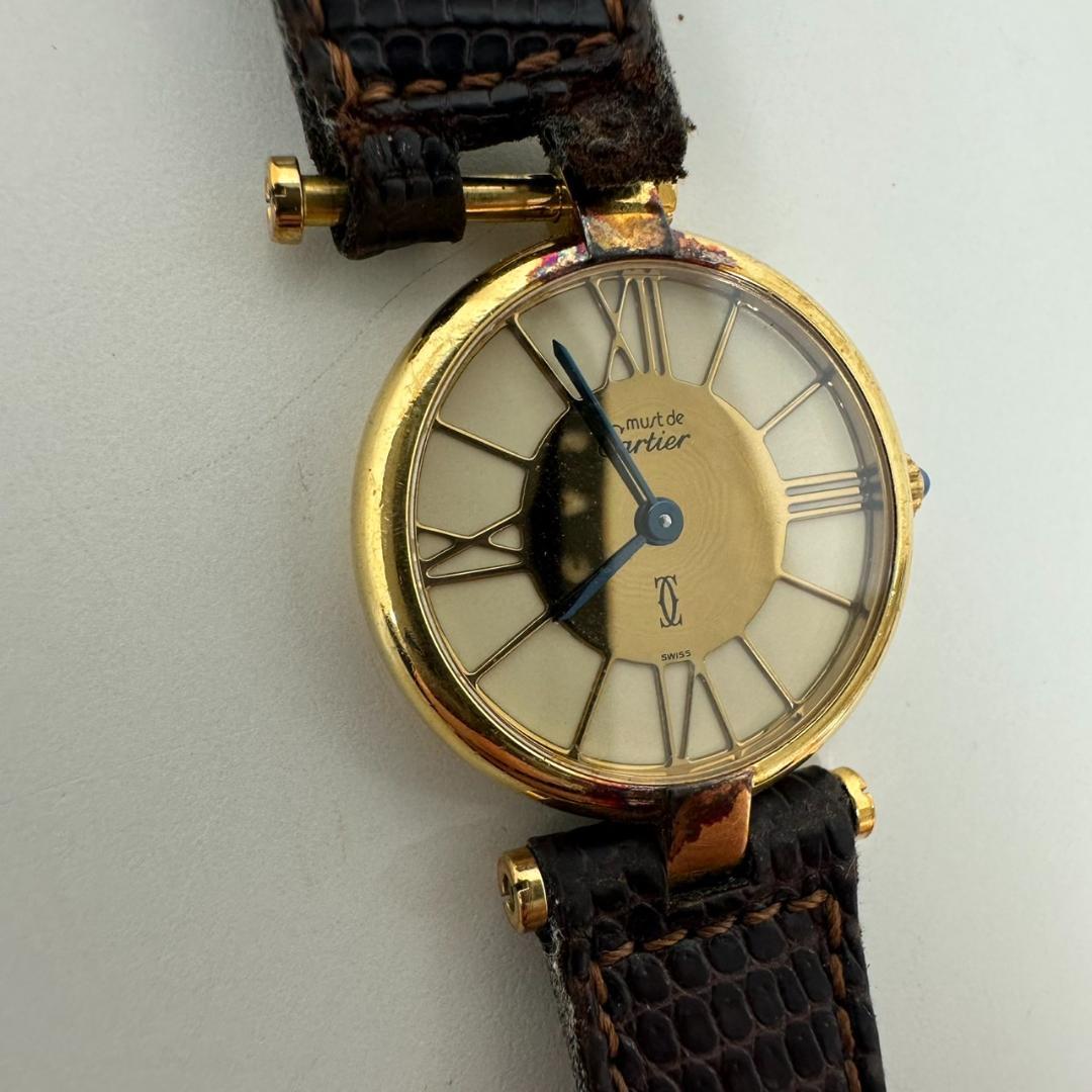 766475/Cartier Must Vandome Vermeil 不動