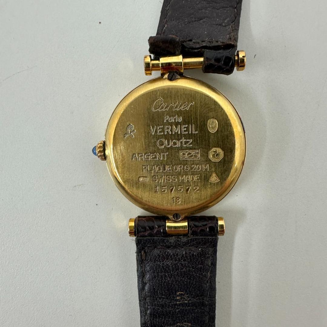 766475/Cartier Must Vandome Vermeil 不動