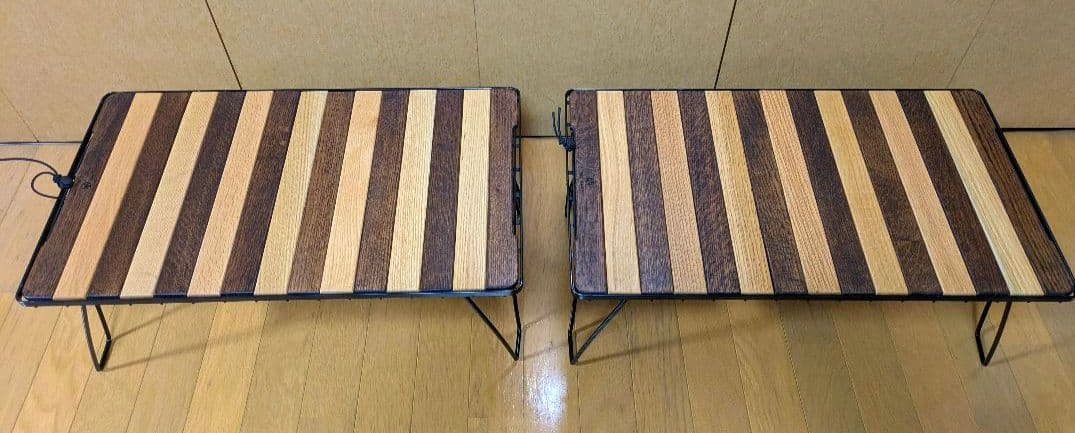 kimicamp KURU-KURU天板ユニフレームフィールドラック各2個セット