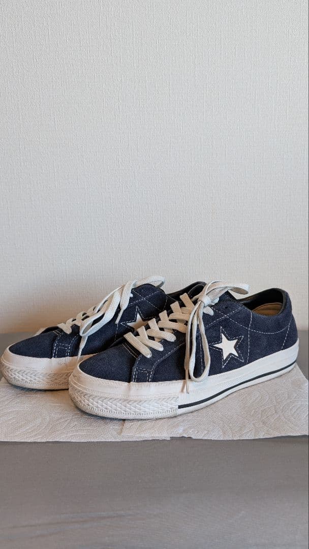 【コンバース】ワンスター　ゴルフシューズ　23㌢　紺系