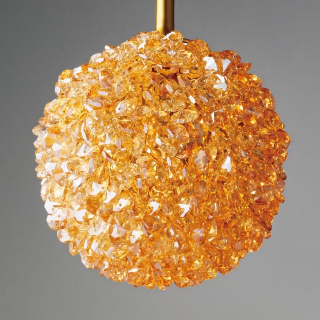 クリスタル風ペンダントライト 中型