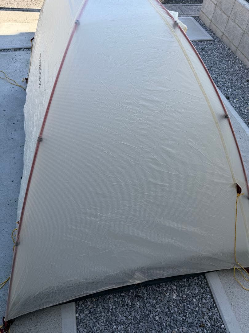 ステラリッジ2型　アイボリー　グランドシート付き