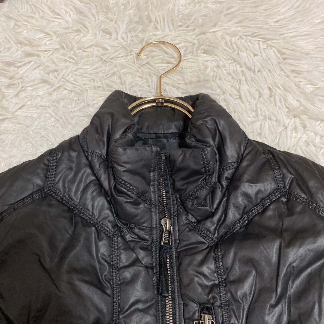 Issey Miyake キルティングダウンベスト ブラック 2