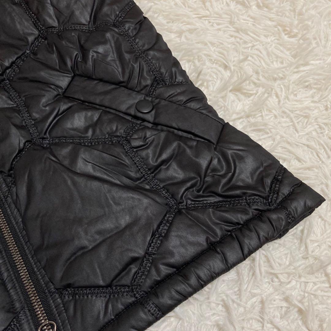 Issey Miyake キルティングダウンベスト ブラック 2