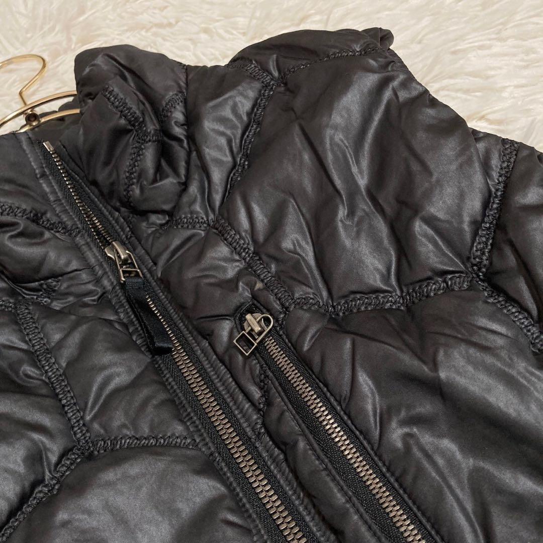 Issey Miyake キルティングダウンベスト ブラック 2