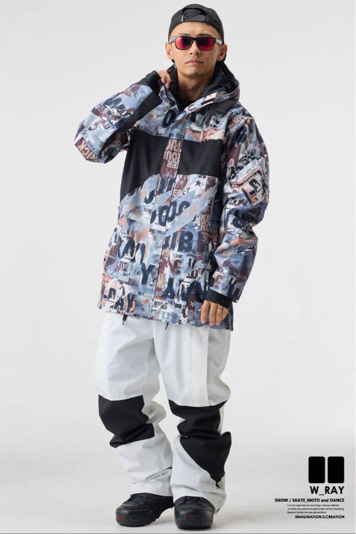 W.RAY スノーボードウェア Mサイズ
