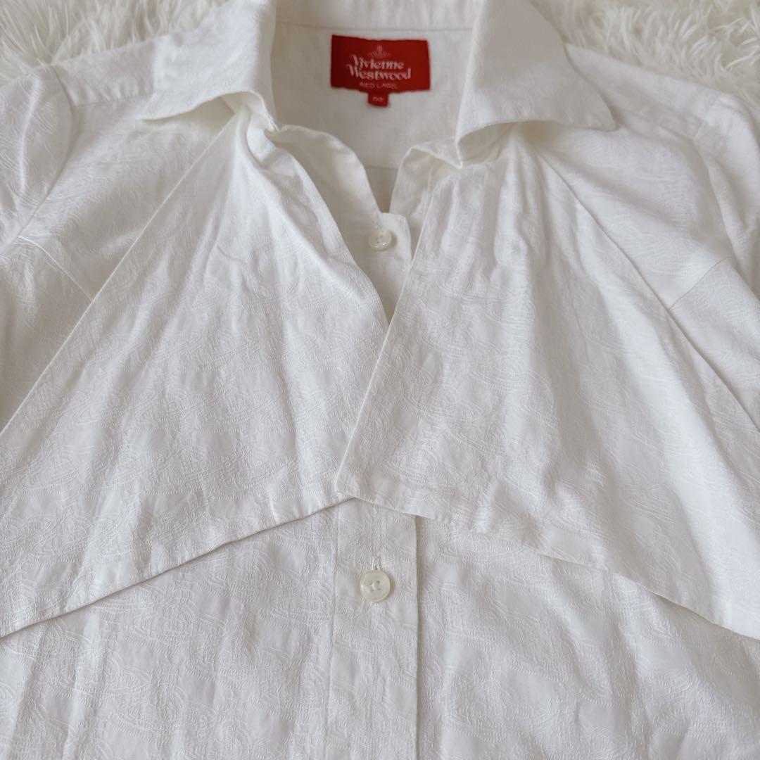貴重✨VivienneWestwood RED LABEL 半袖シャツ オーブ柄