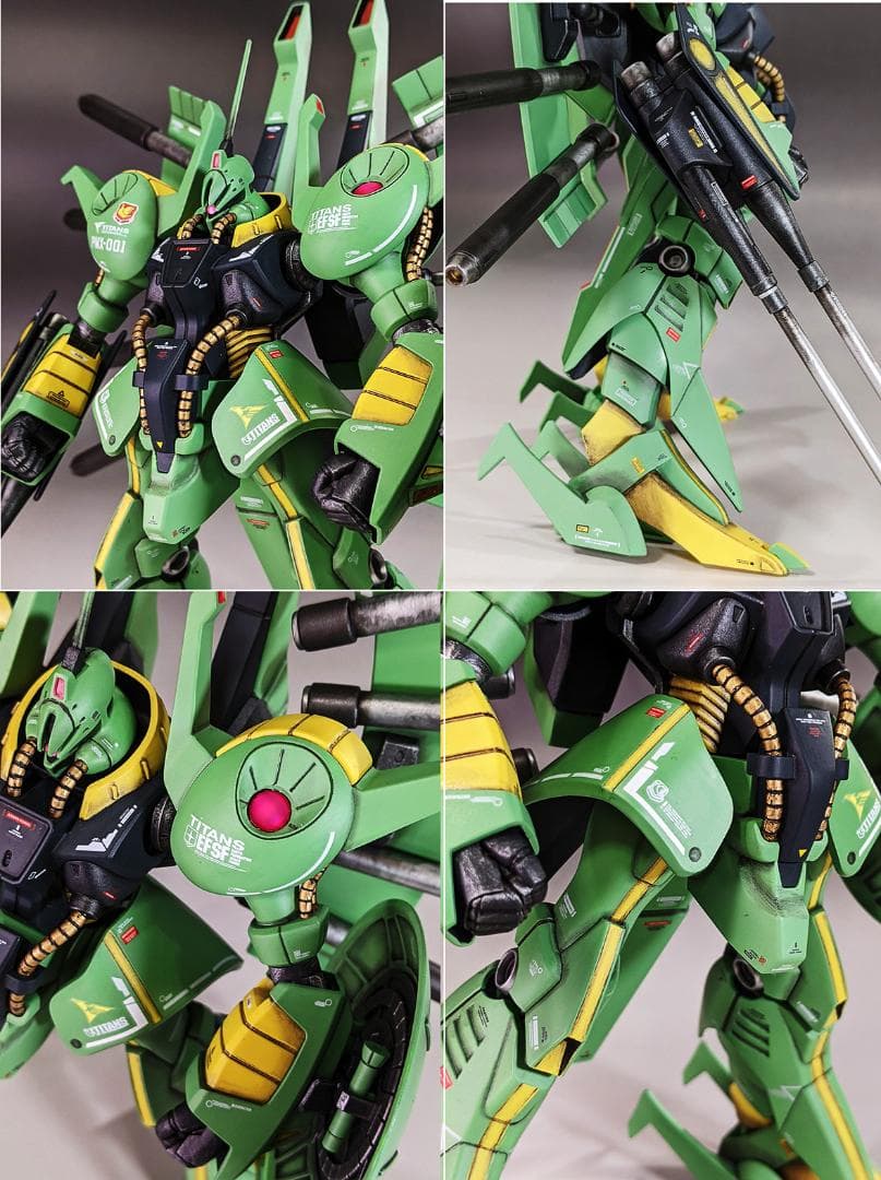 tukinagi1000　HG パラスアテネ（Zガンダム）組立塗装済