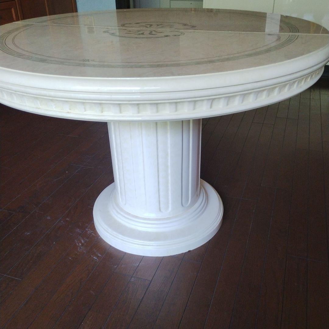 イタリア　フルジーニ社　アンティーク　ダイニングテーブル