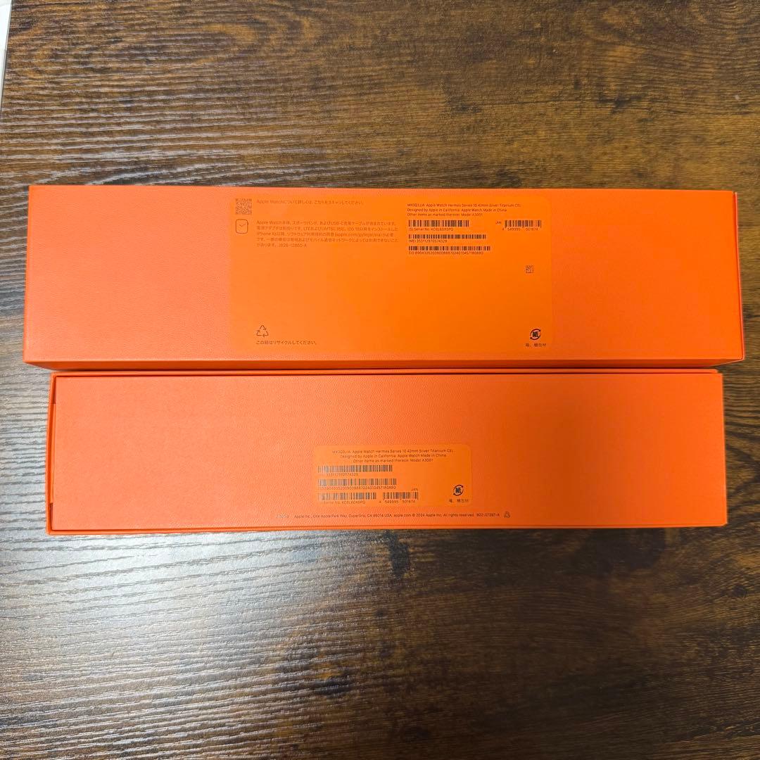 美品＊HERMES Applewatch series10 42mm