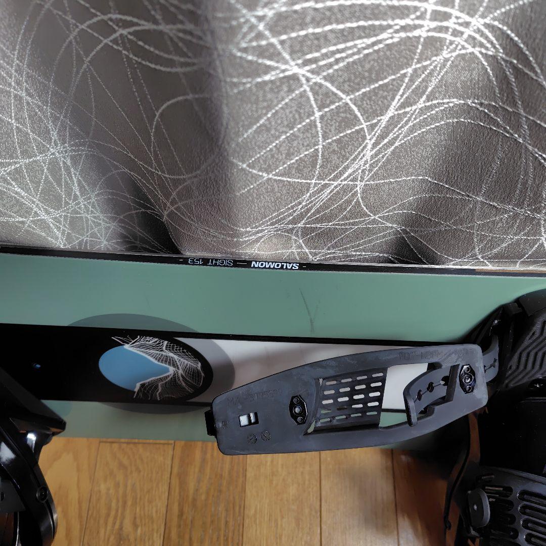 SALOMON サロモン SIGHT 153cm スノボ ビンディング付き