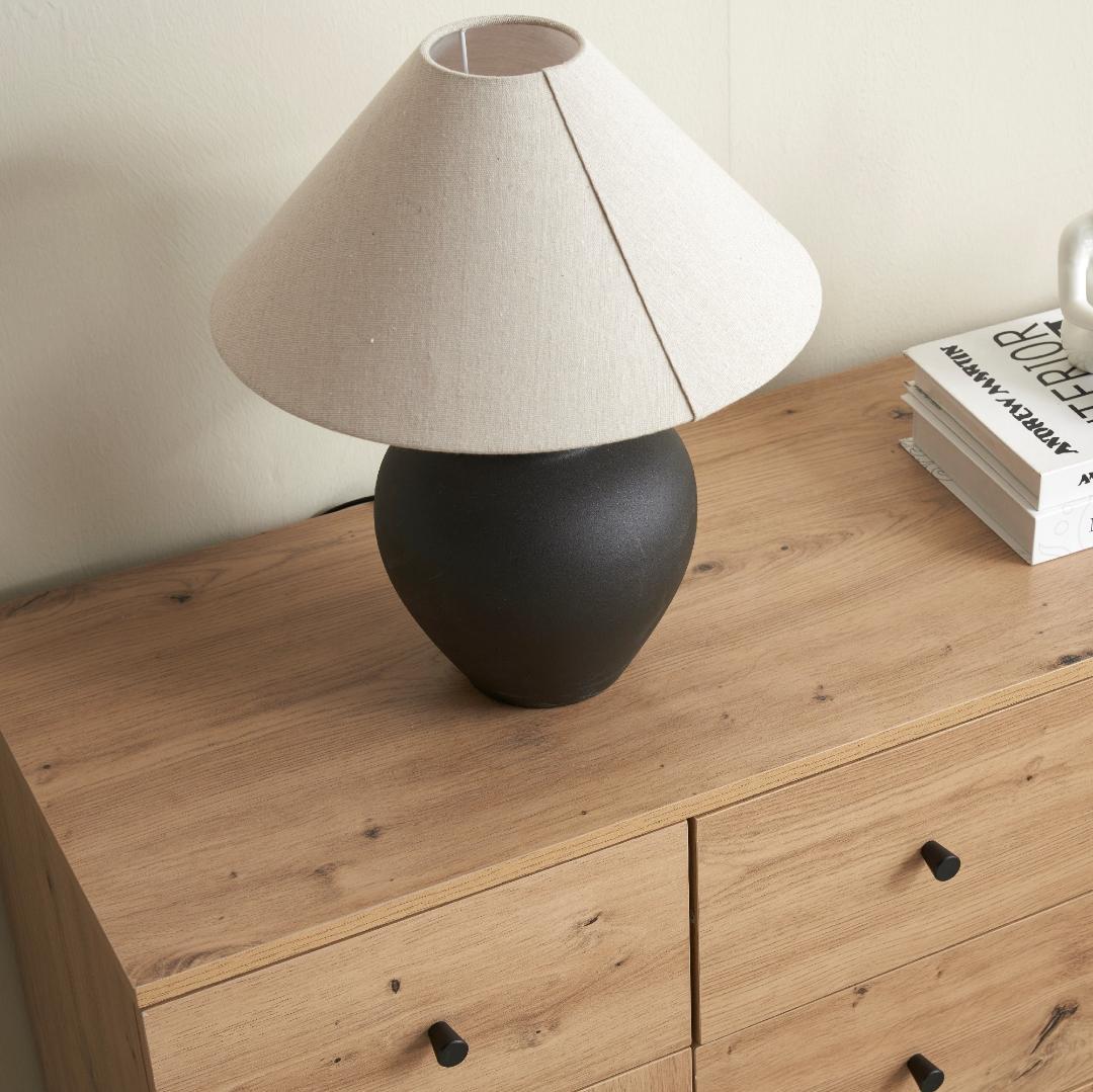 人気販売中！大容量サイドボード 引き出し5杯 リビングボード 洋服NATURAL