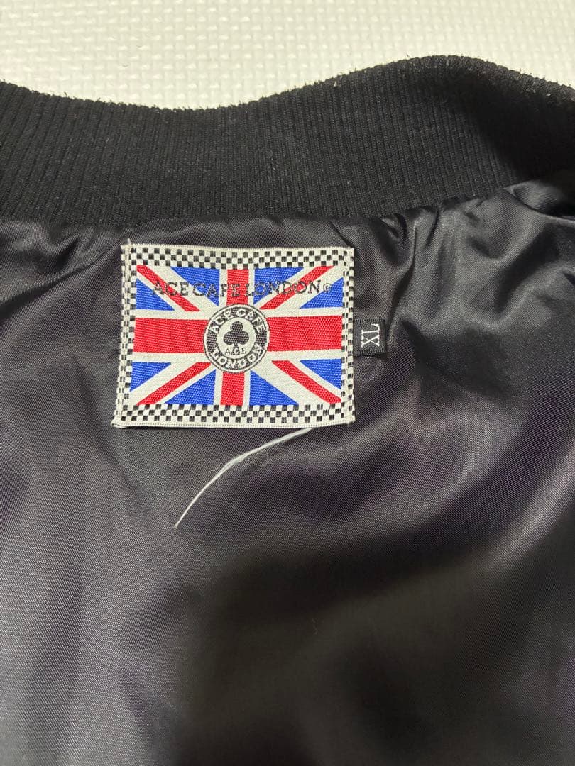 <値下ここまで>エースカフェロンドン スカジャン Live to Ride XL