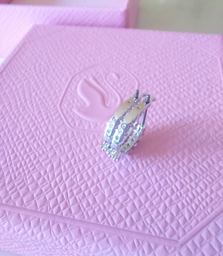 ほぼ新品SWAROVSKI Matrix Vittore ピアス スワロフスキー