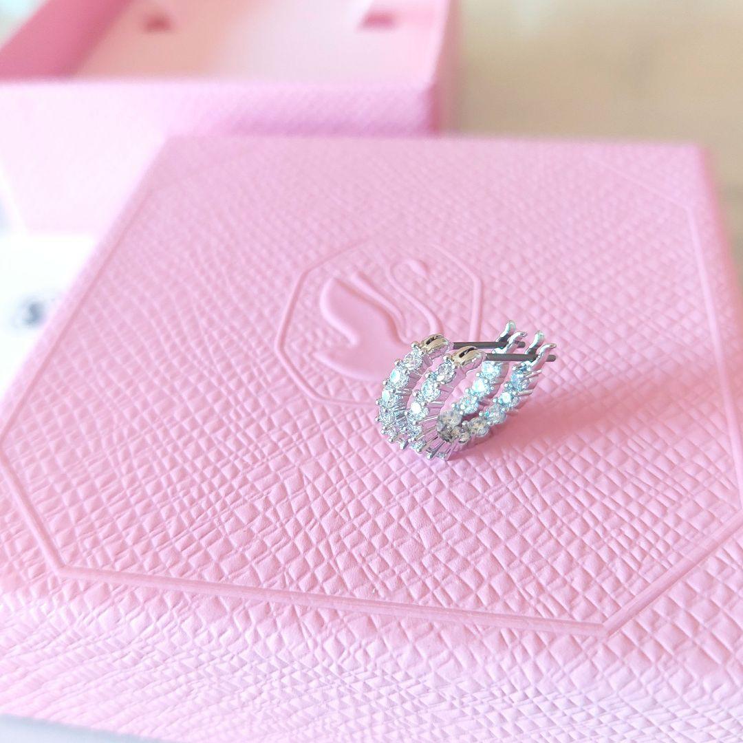 ほぼ新品SWAROVSKI Matrix Vittore ピアス スワロフスキー