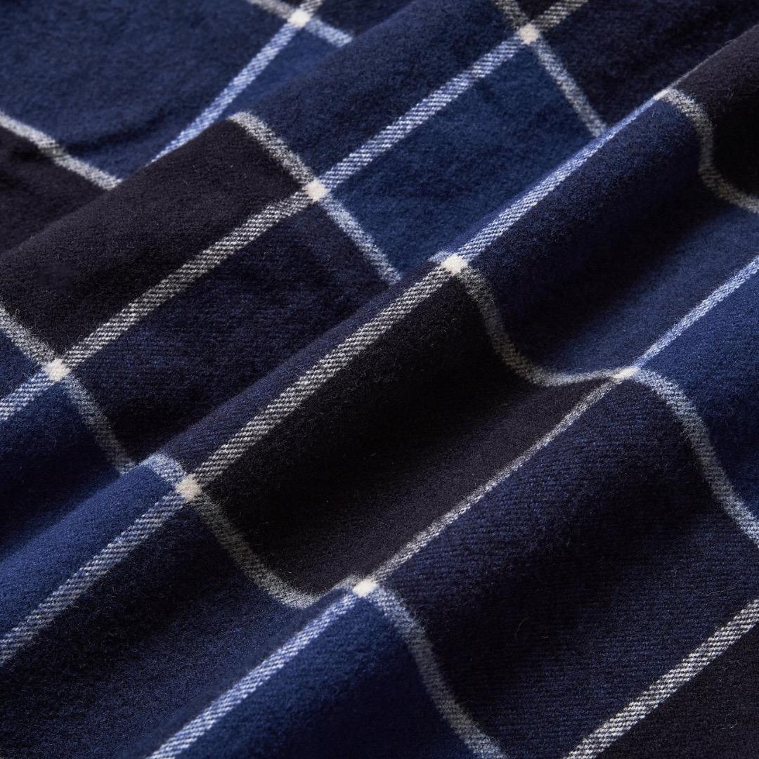 Post Overalls De Luxeブロックチェックネルシャツo’alls