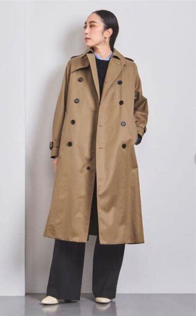 【新品タグ付✨23-24AW】ハイク トレンチコート レギュラーフィット M
