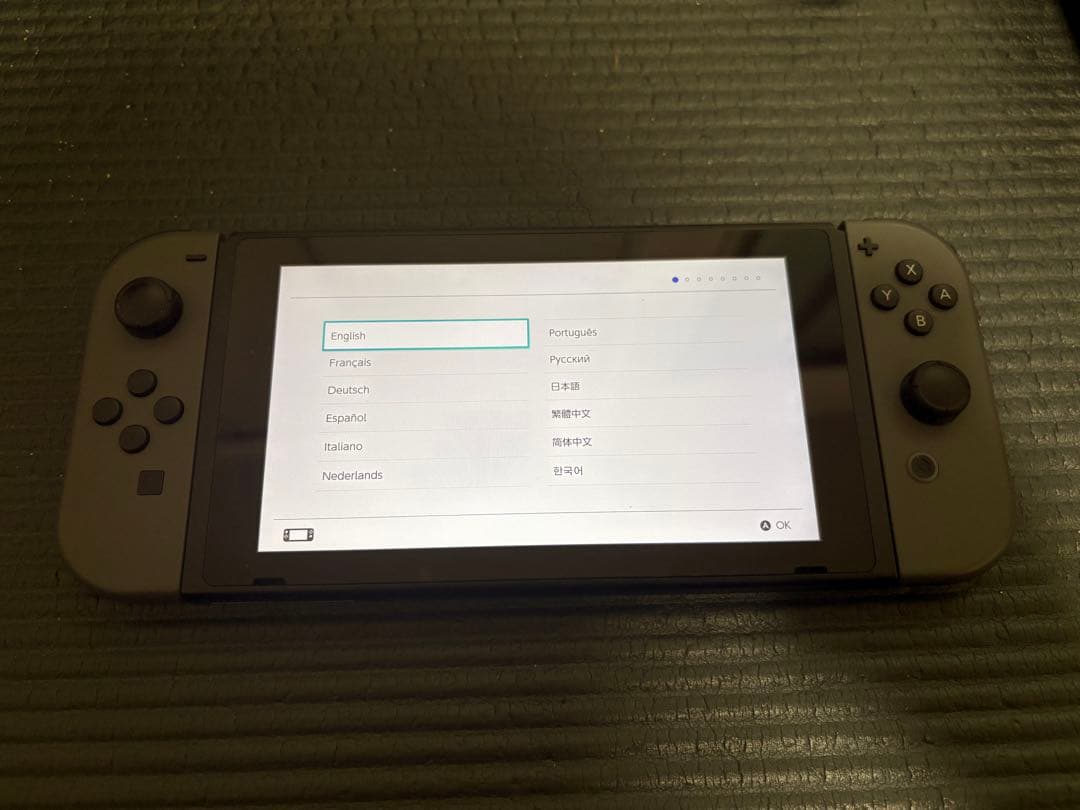 Switchグレー　美品