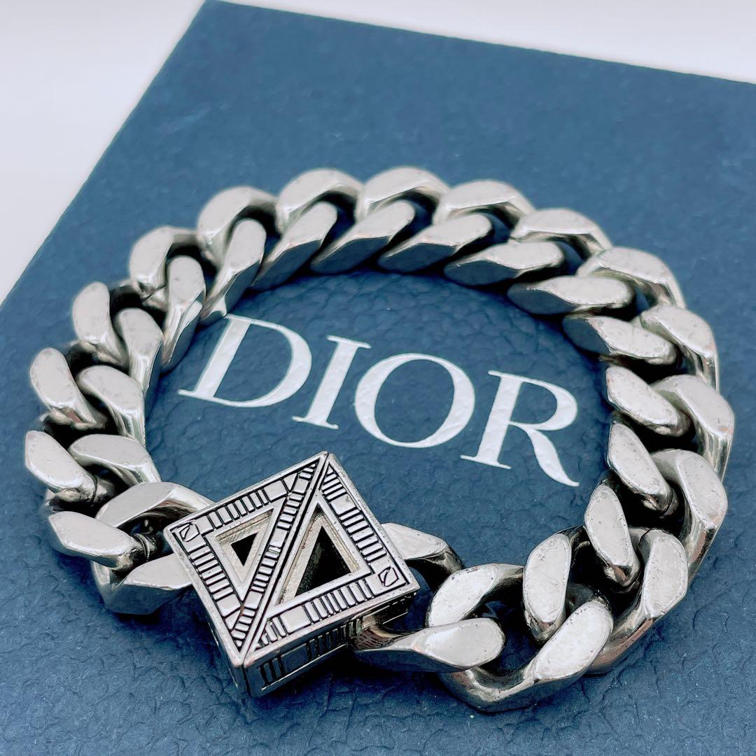 Christian Dior ブレスレット　喜平　ダイヤモンド　アイコン