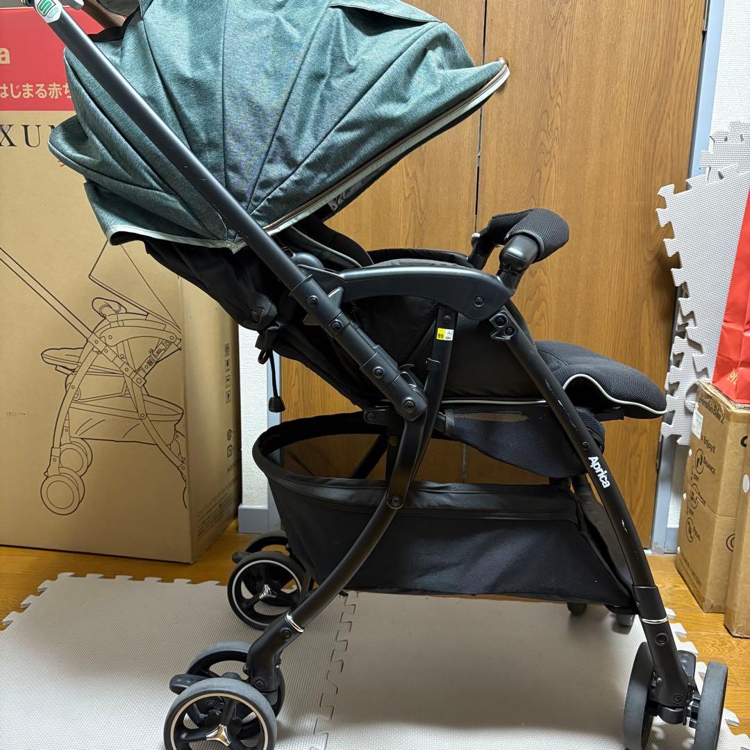 ApricaラクーナクッションAD ベビーカー　AB型両対面　限定モデル