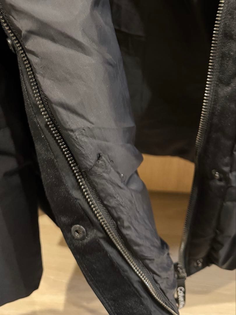   ダウン　ブラック S