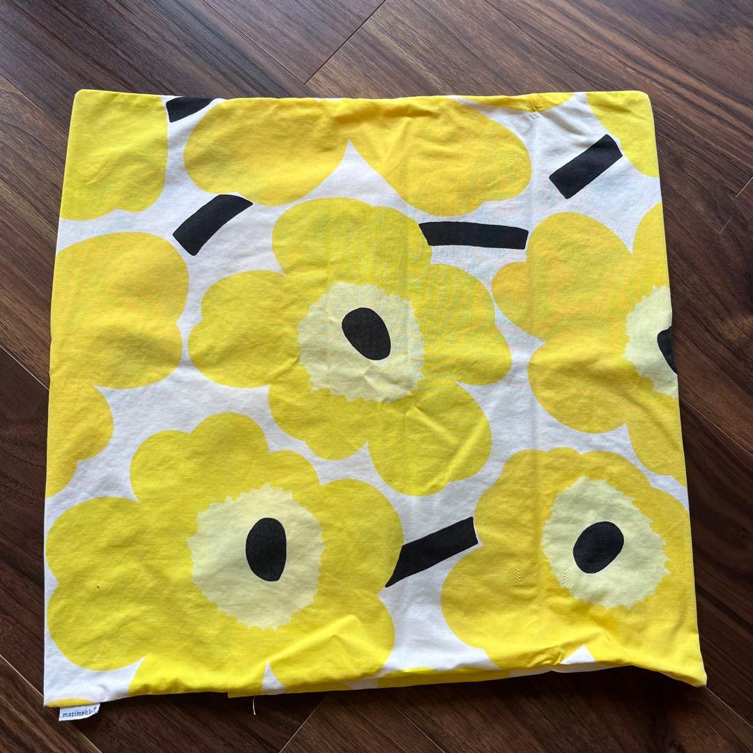 【marimekko】ピエ二　ウニッコ　クッションカバー45cm　２つセット