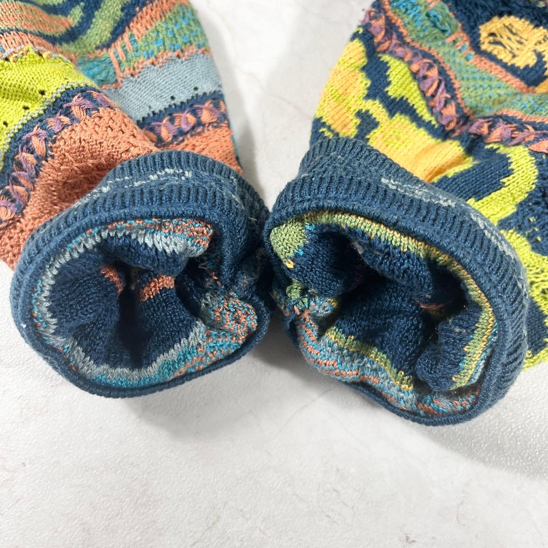 COOGI 3Dニット 芸術 フルーツ柄 オーストラリア製 カーディガン 90s