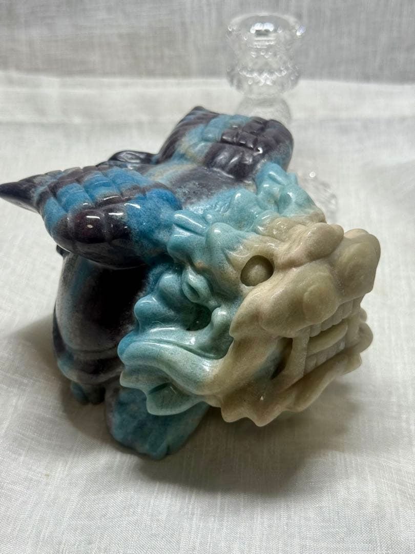 トロレアイト　羽根付きロングイ　龍亀　Instagramに動画あり