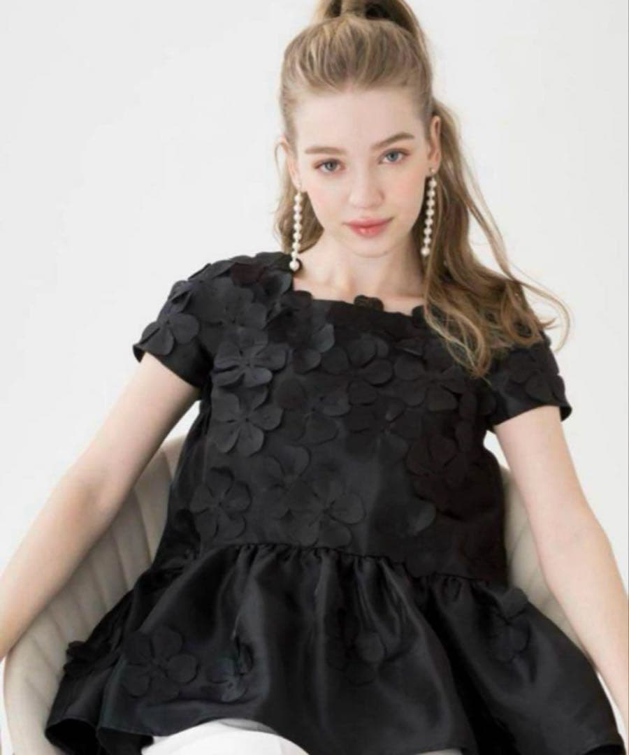 ツルバイマリコオイカワ Chopiniana ブラウス