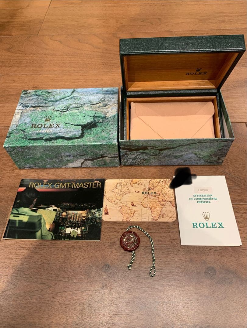 ROLEX 空箱　付属品セット　ギャラ付き