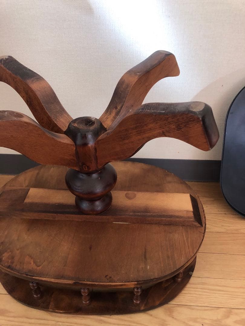 ドマン イタリア　オーバル　コーヒーテーブル　サイドテーブル　花台　ヨーロピアン