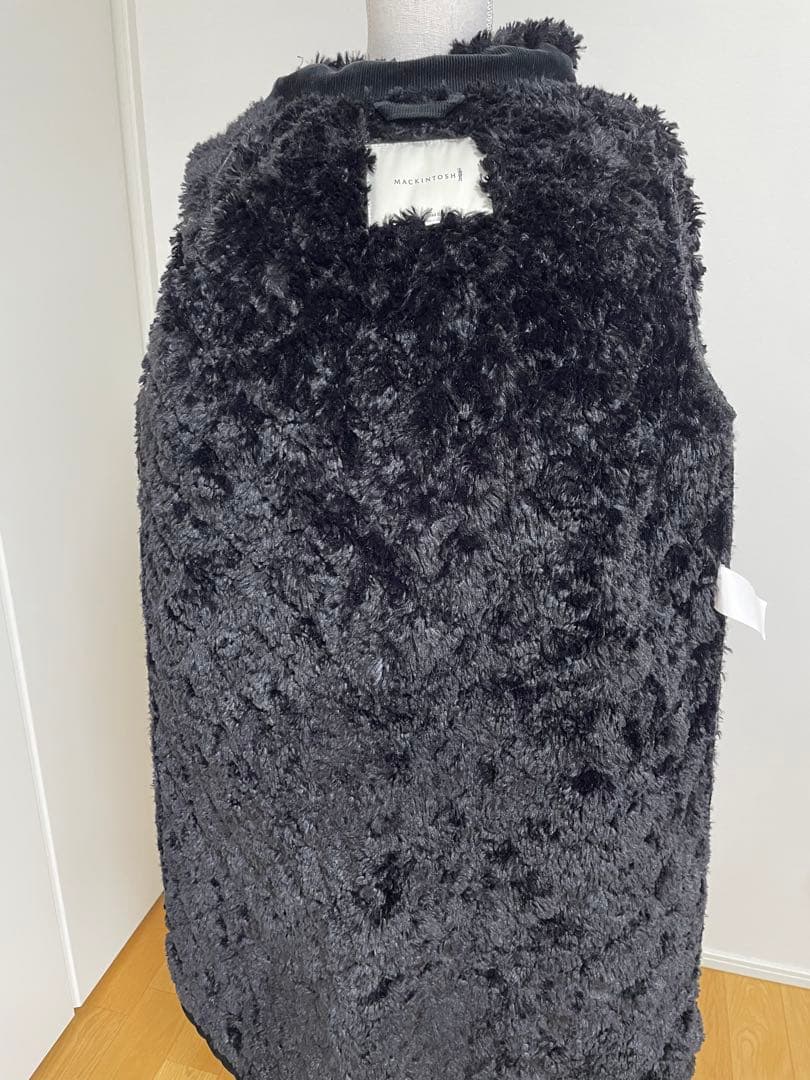 MACKINTOSH 別注NEW GRANGE キルティングコート ブラック