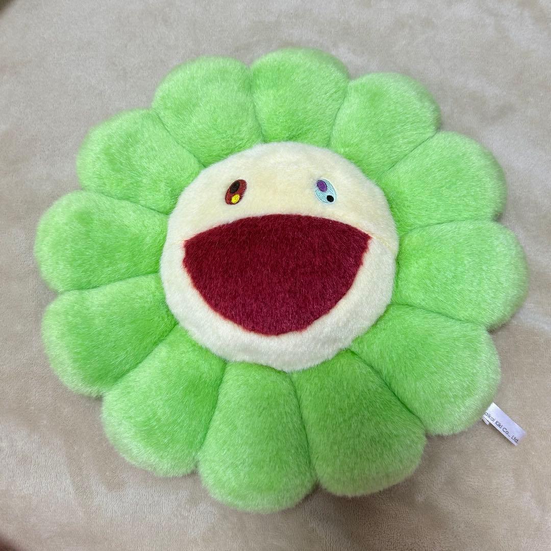 カイカイキキ 村上隆 カラフル花型クッション　30cm