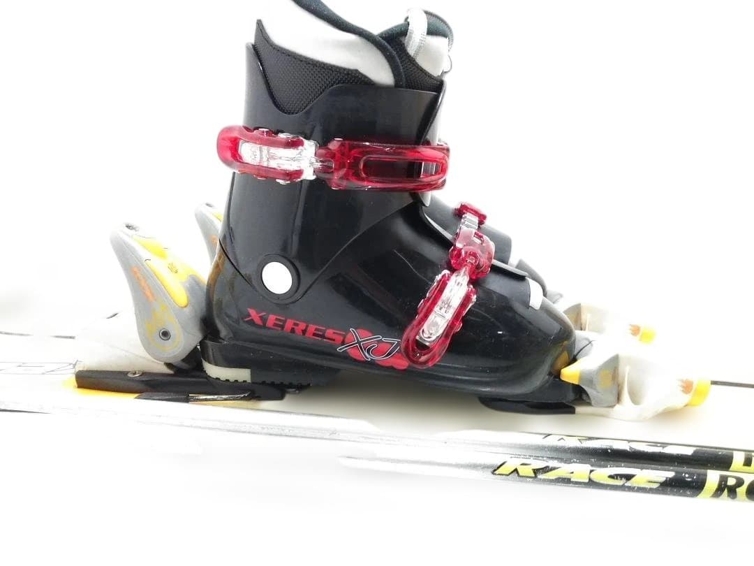 キッズジュニアスキー4点セット カザマ100cm ブーツ XERES 23cm